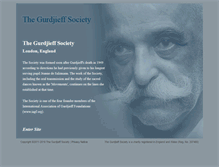 Tablet Screenshot of gurdjieff.com