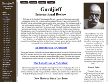 Tablet Screenshot of gurdjieff.org